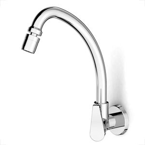 TORNEIRA INCEPA COZINHA PAREDE BICA MOVEL SUITE CROMADA E AREJADOR B5008I3CRB