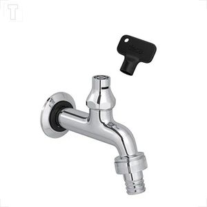 TORNEIRA PARA USO RESTRITO PAREDE DECA 1156.C COM CHAVE