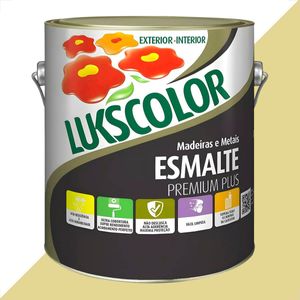 TINTA ESMALTE LUKSCOLOR ALTO BRILHO 3600ML MARFIM