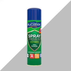 TINTA SPRAY ALTA TEMPERATURA EUCATEX ALUMINIO 400ML