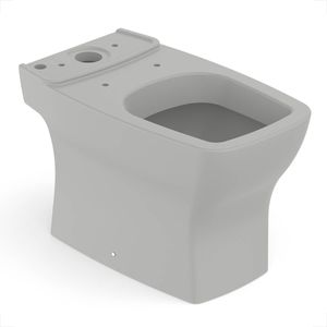 BACIA SANITARIA INCEPA PARA CAIXA BOSS STONE (CINZA)