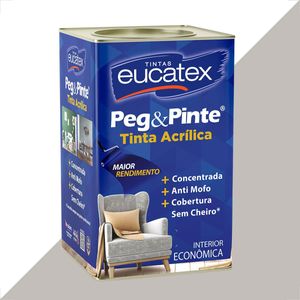 TINTA LATEX EUCATEX PEG PINTE ACRILICO CROMIUM 18L