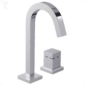 TORNEIRA PARA BANHEIRO MESA DECA CUBO 1191.C86 BICA ALTA