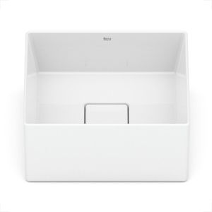 CUBA ROCA APOIO TERRA QUADRADA 30X30 SEM MESA T3 BRANCO