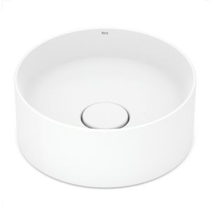 CUBA ROCA APOIO TERRA REDONDA 30CM SEM MESA T1 BRANCO