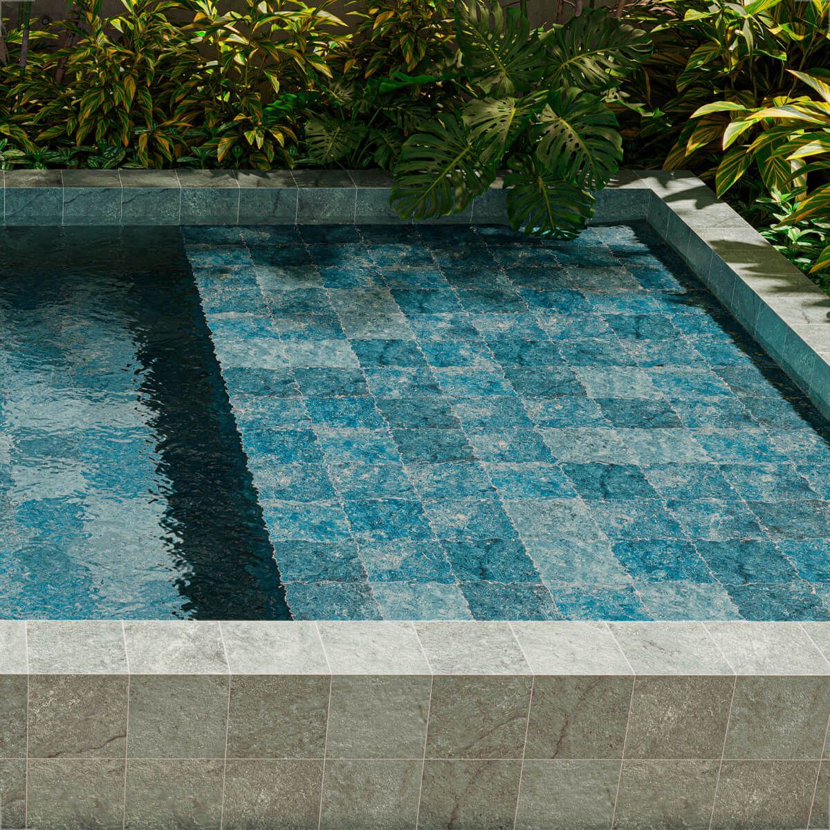 PISO AYLLA 25X25 BOLD NO SLIP NAUTICO CINZA 125001