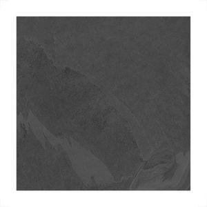 PORCELANATO VILLAGRES 92X92 RETIFICADO ACETINADO BLACK STONE 920002A - CX 2,54