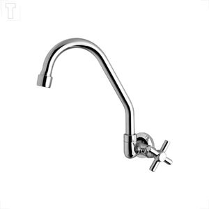 TORNEIRA KIMETAIS 1068 C62 COZINHA PAREDE BICA MOVEL 1/4V SUN LIGHT