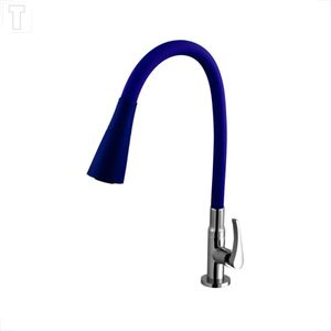 TORNEIRA KIMETAIS 1167 C56 COZINHA MESA BICA MOVEL FLEX BLUE VITACOR DUO JET LUME