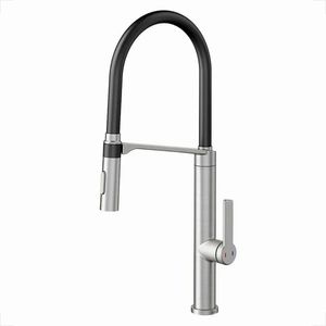 MISTURADOR MONOCOMANDO DOCOL COZINHA DOC INOX ESCOVADO/BLACK 90006957134