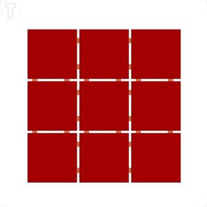 REVESTIMENTO CERAL 10X10 TELADO VERMELHO 1870385