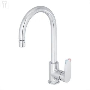 MISTURADOR MONOCOMANDO PARA COZINHA MESA DECA 2251.C LEVEL ONE BICA MOVEL CROMADO