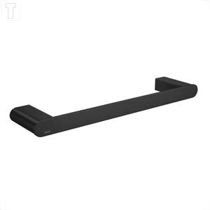 PORTA TOALHA DECA VERSA 2040.BL31.030.MT BLACK MATE 300MM