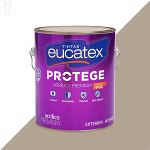 TINTA LATEX EUCATEX PROTEGE ACRILICO PREMIUM FOSCO BROTO DE FEIJAO 3600ML