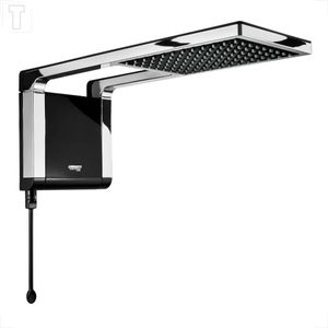 CHUVEIRO LORENZETTI ACQUA STORM ULTRA PRETO/CROMADO 220V 7800W