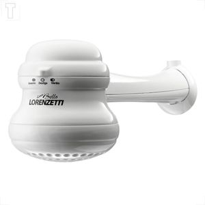 CHUVEIRO LORENZETTI LOREN BELLO BRANCO COM CANO 220V 5500W