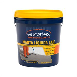 MANTA LIQUIDA IMPERMEABILIZANTE PARA LAJES EUCATEX BRANCA 4KG