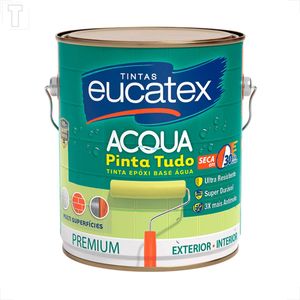 TINTA EPOXI EUCATEX BASE AGUA BRANCO 3600ML